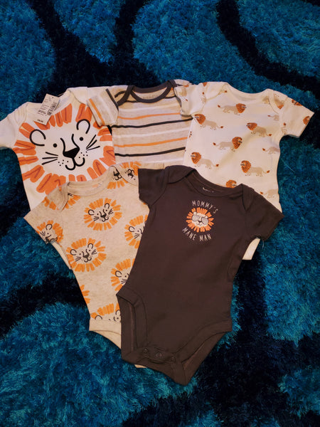 5 piece Onesies Set